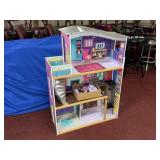 KIDKRAFT SUPER MODEL WOODEN DOLLHOUSE WITH