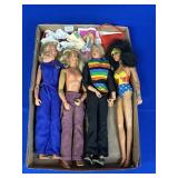 THE BIONIC WOMAN DOLLS AND WONDER WOMAN DOLL