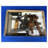 WOODWORKING TOOLS INCLUDING MORTICE MARKING