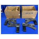 (2) LIONEL TRAINS NO. 022 REMOTE CONTROL "O" GAUGE