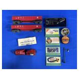 (2) LIONEL TRAINS NO. 6342 NYC CARS, NO. 260