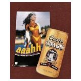 1994 COORS EXTRA GOLD TIN SIGN APPROX 21.75" X 31"