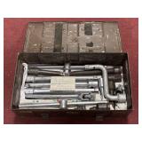 METAL EXPLOSIVE BOX WITH WILLIAMS AND OTHER SOCKET