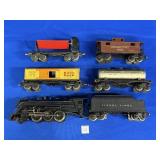 LIONEL NO. 1666 LOCOMOTIVE, NO. 2666W TENDER, &