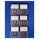 (6) UNITED STATES PROOF SETS 1988-1993