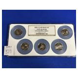 NGC GRADED 2004-S CLAD PROOF SET STATE QUARTERS