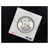 1948-D FRANKLIN SILVER HALF DOLLAR