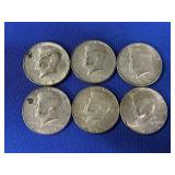 $3.00 FV KENNEDY HALF DOLLARS 40% SILVER