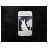(5OZ) 2018 YEAR OF THE DOG SILVER BAR