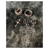 (13.26G) .925 STERLING SILVER JEWELRY LOT