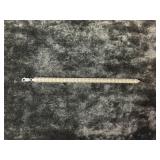 (14.49G) .925 STERLING BRACELET (7.5" LENGTH)