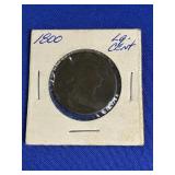 1800 LARGE CENT COIN