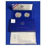 US MINT LIBERTY COINS SILVER DOLLAR & HALF DOLLAR