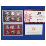 US MINT 2000 SILVER PROOF SET