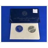 1972 UNC EISENHOWER 40% SILVER DOLLAR