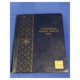 CANADIAN SMALL CENTS BOOK 1920-  PARTIAL-32 COINS