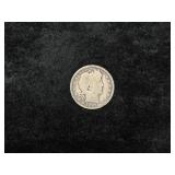 1897-O BARBER SILVER QUARTER