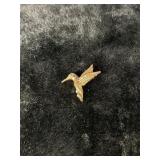 (1.5G) 14K GOLD HUMMINGBIRD PENDANT