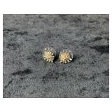 (2.47G) 14K GOLD DIAMOND EARRINGS