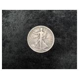 1917 WALKING LIBERTY SILVER HALF DOLLAR
