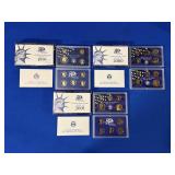 (3) U.S. MINT PROOF SETS 1999-2001