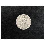 1934 WALKING LIBERTY SILVER HALF DOLLAR