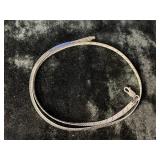 (9.22G) .925 STERLING HERRINGBONE NECKLACE
