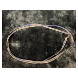 (8.17G) .925 STERLING HERRINGBONE NECKLACE