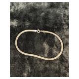 (2.27G) .925 STERLING BRACELET (7.5" LENGTH)