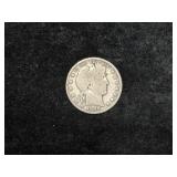 1908 BARBER SILVER HALF DOLLAR