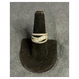 .925 STERLING SILVER RING SIZE 8.5