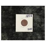 1872 INDIAN HEAD PENNY