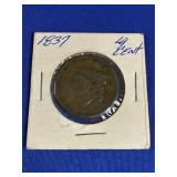 1837 LARGE CENT COIN