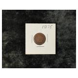 1875 INDIAN HEAD PENNY