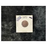 1871 INDIAN HEAD PENNY