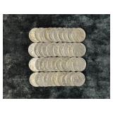 (1 ROLL) $2 FV - FULL DATE BUFFALO NICKELS