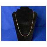 (7.8G) 14K GOLD NECKLACE (24" LENGTH)