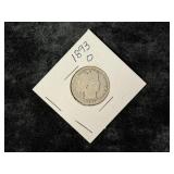 1893-O BARBER SILVER QUARTER