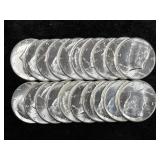 ROLL OF 1964 KENNEDY SILVER HALF DOLLARS