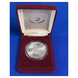 (1OZ) 1991 BICENTENNIAL CHRYSLER SILVER ROUND