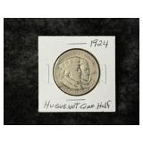 1924 HUGUENOT COMMEMORATIVE HALF DOLLAR