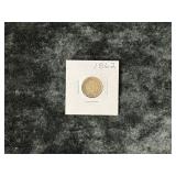 1862 COPPER-NICKEL INDIAN HEAD PENNY