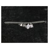 18.26G STERLING SILVER CHARM BRACELET