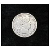1908-S BARBER HALF DOLLAR