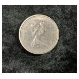 1974 WINNIPEG CENTENNIAL SILVER CANADIAN DOLLAR
