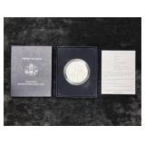 2007-W UNC AMERICAN SILVER EAGLE