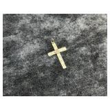 .73G 14K BLACK HILLS GOLD CROSS PENNANT/CHARM