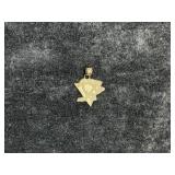 1.47G 10K PITTSBURGH PENGUINS PENNANT/CHARM