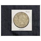1934-S PEACE DOLLAR