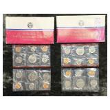 (2) 1987 UNC U.S. MINT COIN SETS